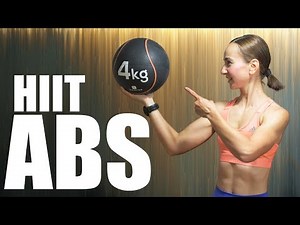 20 Min HIIT ABS Workout with Medicine Ball