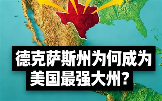 [中配]德克萨斯州为何成为美国最强大州？ - RealLifeLore