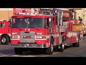 LAFD Light Force 11 (1st Pierce TDA) & Rescue 6