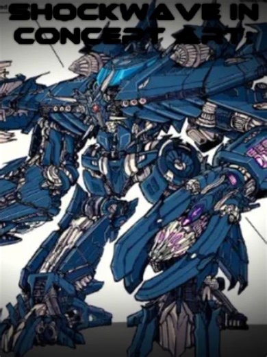 shockwave in concept art #transformersdarkofthemoon#hasbro