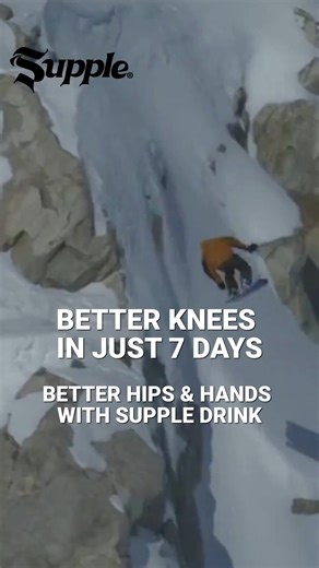 Claim your 12-day sample of Supple Instant. Better joints in just 7 days. Better knees, hips and hands with Supple. Supple® Instant is packed with premium key ingredients at dosages backed by strong clinical science: 🌿 Boswellia serrata AKBA – fast results in just 7 days 💪 Chondroitin 1200 mg – European pharma-grade. Used by European doctors for over 55 million people, over 50 years 🦴 Glucosamine 1500 mg – shellfish-free and effective with Supple's chondroitin 🍊 Vitamin C and Vitamin D3 – fo