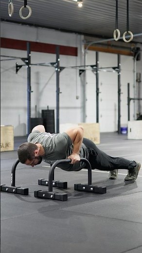 Push-Ups on Parallettes
