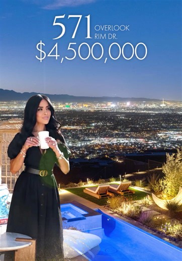 JUST LISTED💁🏻‍♀️ Macdonald Highlands 📍571 Overlook Rim Dr. 💰 $4,500,000 ▪️ Right under 4000 SF ▪️ 3 Ensuite Bedrooms | 5 Bath Loft ▪️ 3-Car Garage ▪️ Resort-Style Pool & Spa ▪️STRIP, Golf Course & Mountain Views Set within guard-gated MacDonald Highlands, this light-filled residence features white oak wood floors, walls of glass, and breathtaking views from the balcony, loft, and all upstairs windows. The backyard is a private sanctuary designed for entertaining and elevated living—with spac