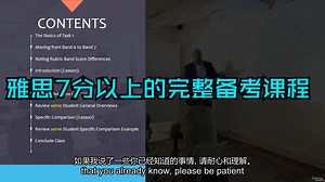 雅思7分以上的完整备考课程 4/6 | IELTS Band 7+ Complete Prep Course 4/6_哔哩哔哩_bilibili