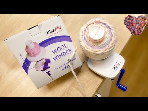 Wool Winder im Test | Woll Knäuel selber wickeln?! | Hilfe beim Stricken & Häkeln