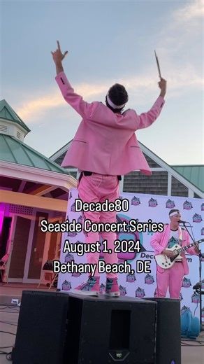 110 reactions · 15 shares | Decade80 is here to answer the age-old question, who owns the ‘80s? The answer: they do. These guys are the full package. Talent, charisma and energy! Check out some of the fun we had. #bethanybeachevents #seasideconcertseries | Bethany Beach Events & Entertainment | Facebook