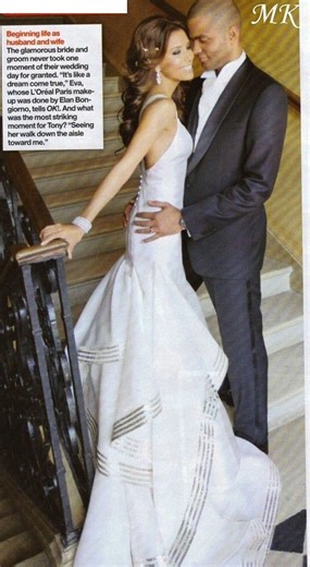 Eva longoria first wedding dress | Honestweddingadvice.com