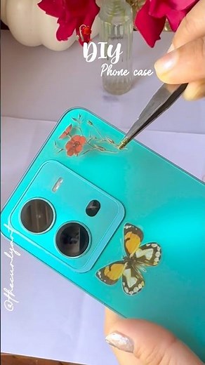 DIY Aesthetic Phone Case 📱✨ | Cute Decoration Ideas | Easy Custom Phone Cover