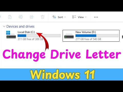 Fix USB Drive Shows in Middle of Hard Disk Drives | How Change Drive Letter in Windows 11