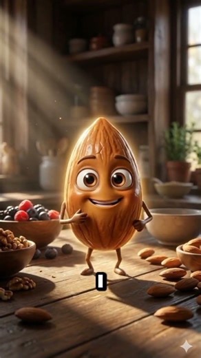 “Eat Almond Daily for Brain & Skin | AI Short”