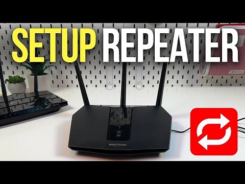 How to Set Up Your Netgear Nighthawk RAX30 Router as a Wireless Repeater - Easy Steps!