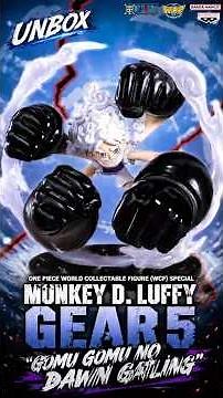 Monkey D Luffy Gear 5 Gomu Gomu no Dawn Gatling #onepiece #wcf #model #luffy #gear5luffy #gear5