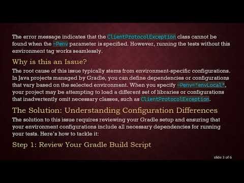 Resolving the ClassNotFoundException in Apache HttpClient When Using Gradle