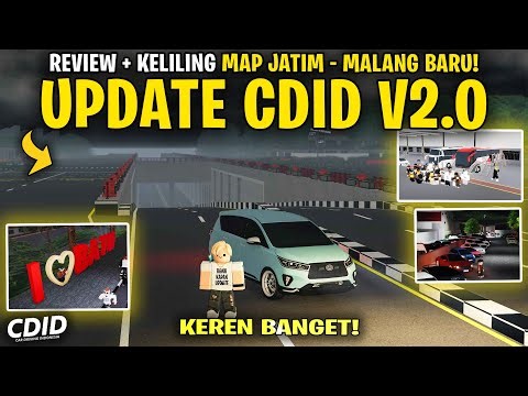 REVIEW THE NEW MAP OF MALANG CITY ON CDID UPDATE V2.0! EAST JAVA MAP - Car Driving Indonesia
