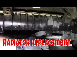 Dodge Durango radiator replacement. Overheating? Fix it.