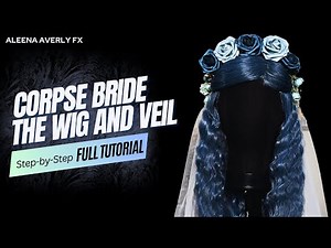 DIY Corpse Bride Wig - Full Tutorial!