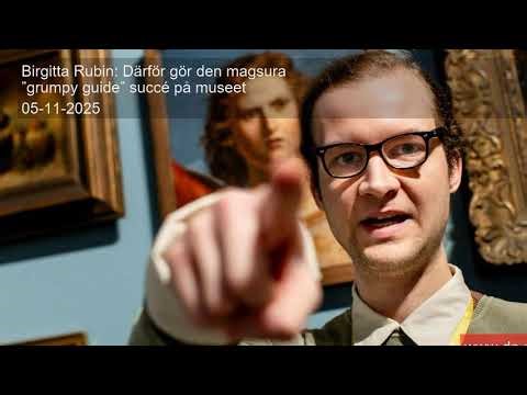 Birgitta Rubin: Därför gör den magsura ”grumpy guide” succé på museet