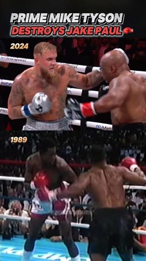 What If PRIME Mike Tyson Fought Jake Paul? 🥊 #boxing #jakepaul #tankdavis