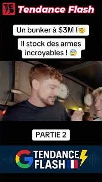 MrBeast Discovers a Secret $3 Million Bunker! Crazy Weapons & Dangerous Inventions (Part 2) #mrbeast