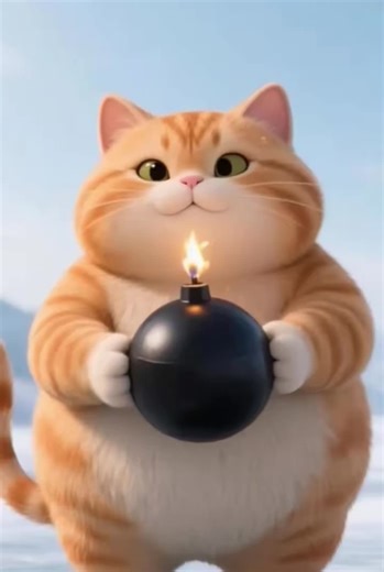 Cat and boom fish #vira #fyp #ai #amimals #treanding