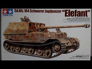 Unboxing the Tamiya Elefant Sd.Kfz.184 (1:35)