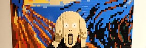 Munch, Monet, Michelangelo, and more: High art through a LEGO lens