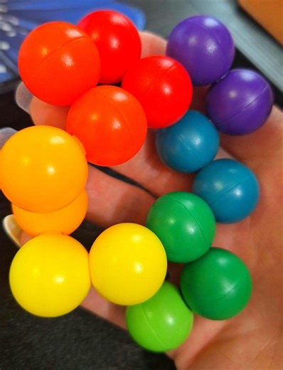 Water-like Fidget Toy Balls: Connected, Moving, Satisfying Accessory (ages 3 ) - Etsy