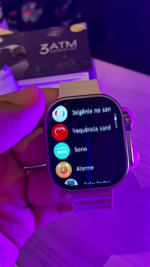 📌 Microwear Ultra 4 Pro — o smartwatch que acompanha teu ritmo! ⌚ Monitoramento completo de saúde (✨batimentos, sono, oxigênio) 🏃‍♂️ 100 modos esportivos 📱 Notificações inteligentes 💧 Resistente à água 🔥 Estilo tecnologia no teu pulso! #Smartwatch #Tecnologia #MicrowearUltra4Pro #Fitness #Gadget