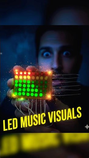 LED REACTS TO MUSIC 🔥 #arduino #diy #arduinoproject