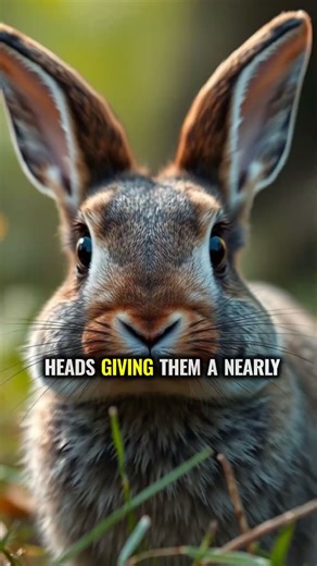 Rabbits Can See Behind Them — Here’s How! 👀🐇 | #Shorts
