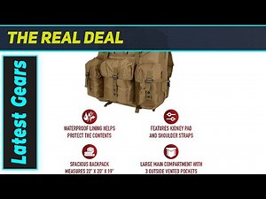 Rothco Large Alice Pack: The Ultimate Rugged Backpack?