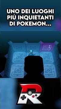 UNO DEI LUOGHI PIÙ INQUIETANTI DELL'INTERA SAGA POKEMON... - #pokemon #pokemonnintendo #curiosità
