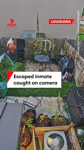 Security Cam Catches WILD Footage of Inmate Diving into Trash Can After Escape | Cops Pro