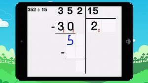 Poser une division a deux chiffres - Vidéo 2