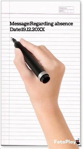 class 10 and class 9 message writing format.