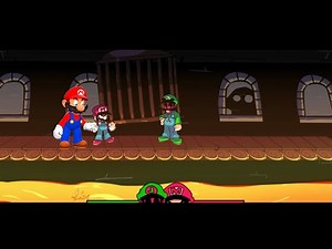 Mario Plays: Friday Night Funkin Vs Luigi .EXE