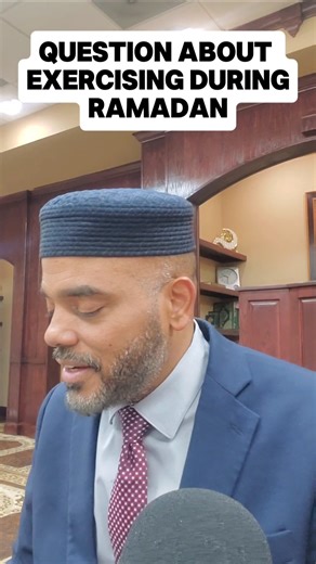 Dr. Wazir on exercising during Ramadan. #Ramadan #Suhoor #fasting #wellness #Health #drwazirali