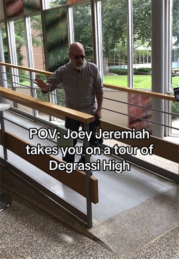 Touring Degrassi High with Joey Jeremiah
