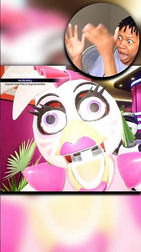 FNAF Chica Jumpscare😂😭 #fnaf