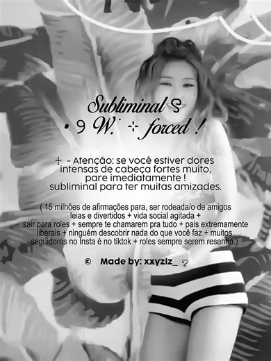 #SUBLIMINAL | foi mal pelo sumiço, vou sumir d novo ㅤㅤ࣭ㅤ⩍⩍ㅤ𝆬ㅤ ©ㅤ࣭ㅤ♡ㅤׄㅤつㅤ࣭ㅤᶻzㅤ𝆬ㅤ ࣭ㅤꪆㅤׄㅤ# ⏤ 𝓘𝗻𝗳𝗼𝗿𝗺𝗮𝗰̧𝗼̃𝗲𝘀 do subliminal. Contém ⏤ 15 milhões de afirmações forçadas, ondas binaural, Ondas thetas, frequências 777hz, 963hz é 432hz, booster Luana ricco, athena 11 é boster meu( não estou contando o tanto de afirmações do booster no subliminal) é afirmações robóticas. ㅤㅤ࣭ㅤ⩍⩍ㅤ𝆬ㅤ ©ㅤ࣭ㅤ♡ㅤׄㅤつㅤ࣭ㅤᶻzㅤ𝆬ㅤ ࣭ㅤꪆㅤׄㅤ# ⏤ 𝒯𝘂𝗸𝗮, o que é 𝗹𝗲𝗶 𝗱𝗮 𝘀𝘂𝗽𝗼𝘀𝗶𝗰̧𝗮̃𝗼 ? ⋆⠀⠀⠀ 𓂃⠀⠀⠀𝓐 lei da suposição e