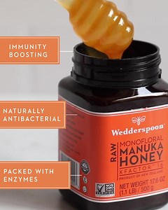 A spoonful of Manuka honey is a delightful immunity-boosting alternative to other sweeteners, with live enzymes, antioxidants and more! | Wedderspoon