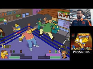 THE SIMPSONS WRESTLING (PS1) - Gameplay en Español || MORRALLA CLÁSICA