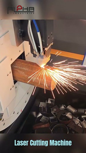 Laser Cutting Machine in Action | High Precision Metal Cutting | ALPHA