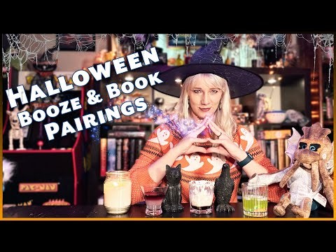 Booze & Books: Halloween Special 🎃 | Cocktails Inspired by Poe, Lovecraft & Stephen King