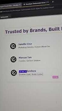 Testimonial Hover Reveal – Clean Design with CSS + JS (No Click Needed)