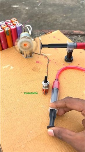 How to work electric fire circle• Dc motor