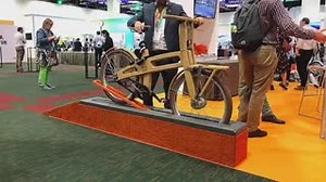 4.7K views · 103 reactions | Developed at the Design Academy of Eindhoven, Falco Straatmeubilair's innovative new #FalcoAlign system tilts up from the ground to provide space-efficient bicycle parking, and then tilts back down again to sit flush with the ground. Learn more: https://www.falco.co.uk/products/cycle-parking/cycle-stands/falcoalign-cycle-rack.html | Dutch Cycling Embassy | Facebook