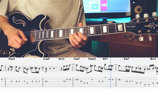 《Four __》独奏吉他谱及指法