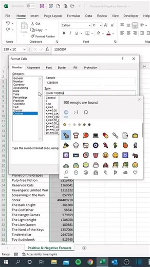 Special Number Format in Excel 🙌👌 #windows #computereducation