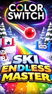 Color Switch: Endless Play Fun | Achievement, Ski Endless Master